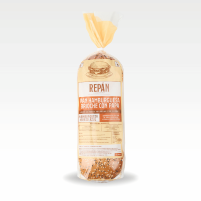 Pan Hamburguesa brioche con papa
